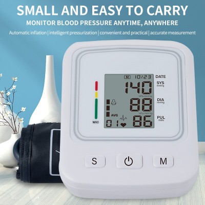 外贸英文智能家用手臂电子血压计 臂式血压仪器跨境血压测量仪器
