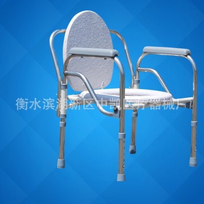 厂家供应 老人坐便椅 孕妇坐便器调节残疾人移动马桶半钢