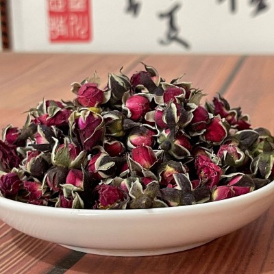 新货 金边玫瑰 批发 云南金边玫瑰花茶 烘干金边玫瑰花干现货图3