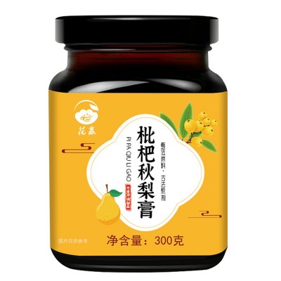 秋梨膏枇杷秋梨膏蜂蜜百合菊花甘草膏滋300g/瓶厂家货源一件代发图5