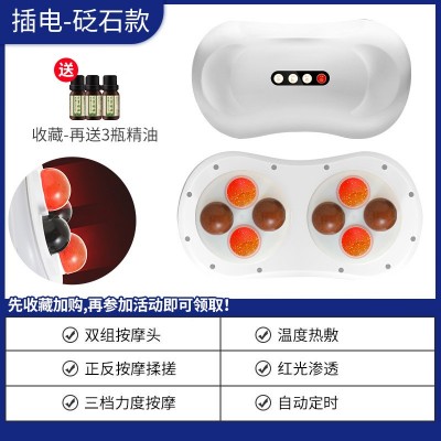 腹部按摩器仪揉肚子肠胃揉捏蠕动胀气揉腹理疗带加热家用图5