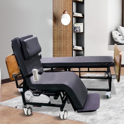 家用轮椅式多功能护理床可推出家门瘫痪床厂家直供床椅分离轮椅床