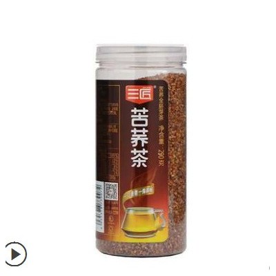 三匠厂家 290克苦荞全胚芽茶 出口外贸批发苦荞麦茶