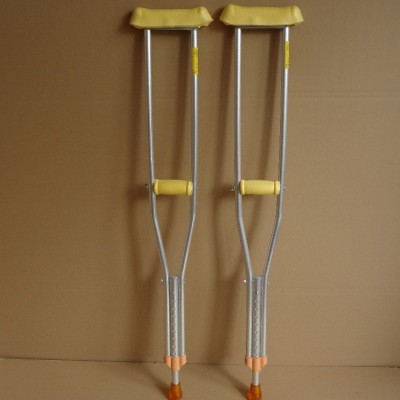 加厚铝合金医用腋下拐杖可调节 残疾人伸缩升降铝合金拐杖