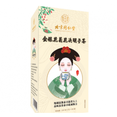 北京非南京同仁堂金银花菊花决明子茶牛蒡茶桂花枸杞茶代用茶图4