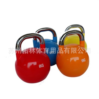 全钢竞赛竞技壶铃 钢制烤漆 厂家 kettlebell图3