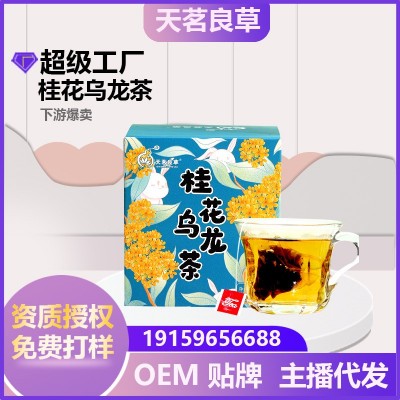 分销代发【桂花乌龙茶】 代用养生茶独立包装30g网红茶花果茶