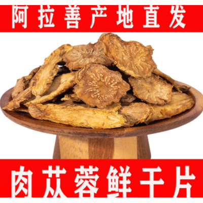 漠缘厂家直销内蒙古锁阳阿拉善肉苁蓉秋冬季肉苁蓉片批发零售