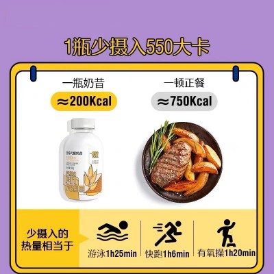 代餐奶昔159营养饱腹代餐粉 小胖瓶装膳食纤维五谷杂粮 正品批发图3