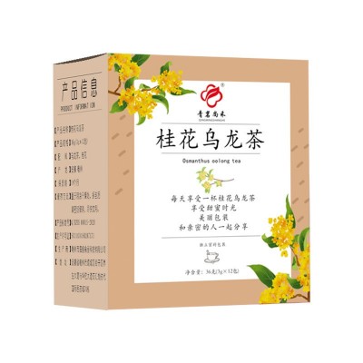 桂花乌龙茶 茶包 OEM抖音同款花果茶 冷泡茶 组合茶三角包袋泡茶图1