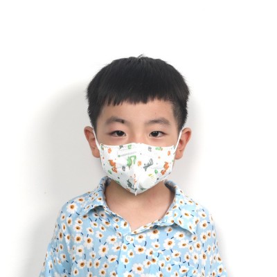 JADA卡通印花ffp2防尘儿童学生口罩现货 3D立体防护口罩代加工
