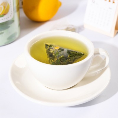柠檬荷叶茶袋泡茶组合茶代用茶三角包茶厂家批发罐装花草茶花果茶