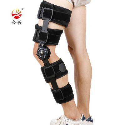 可调式膝关节固定支具 膝关节损伤骨折矫形器 膝关节固定膝盖损伤