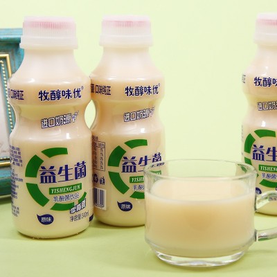 批发牧醇味优乳酸菌益生菌整箱饮品新货340ml*12瓶图3