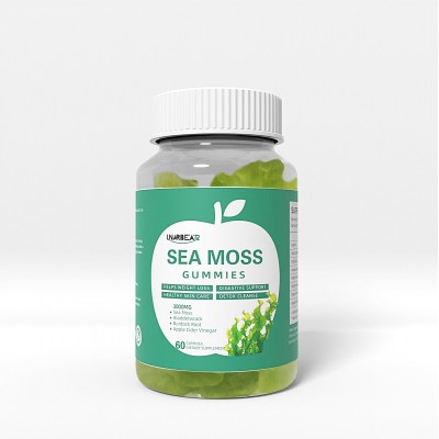跨境外贸 海苔软糖sea moss gummies海藻软糖