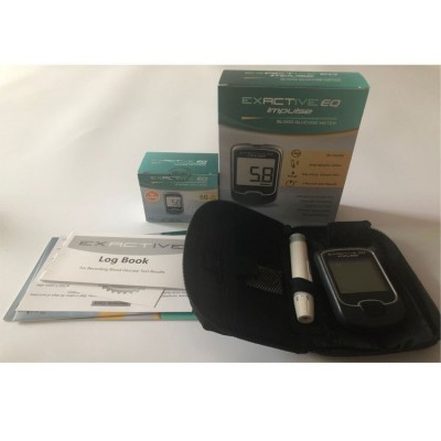 EXACTIVE EQ IMPULSE外贸出口血糖仪高血糖测量仪带血糖测 试纸