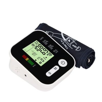 厂家家用智能血压仪电子血压计锂电彩屏血压表