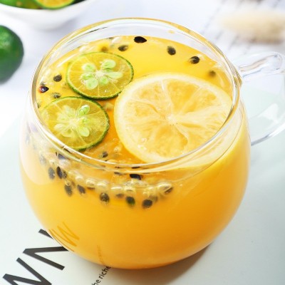 批发金桔柠檬百香果蜂蜜茶可添加蜂蜜独立包装冷泡水喝的东西120g