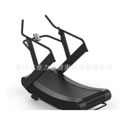 商用健身器材健身房运动器械弧形不插电跑步机 室内健身房跑步
