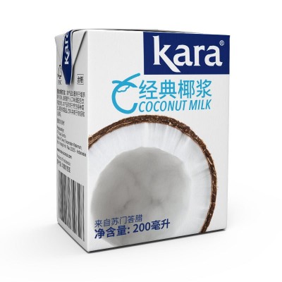 kara佳乐经典椰浆200ml纯正椰奶印尼进口西米露甜品烘焙原料辅料