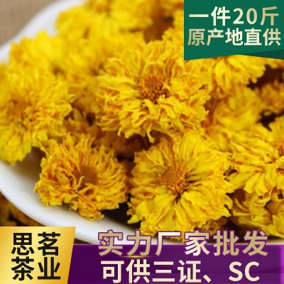 2021新花上市 产地直销 黄山贡菊 金香菊小黄菊 黄山 休宁黄