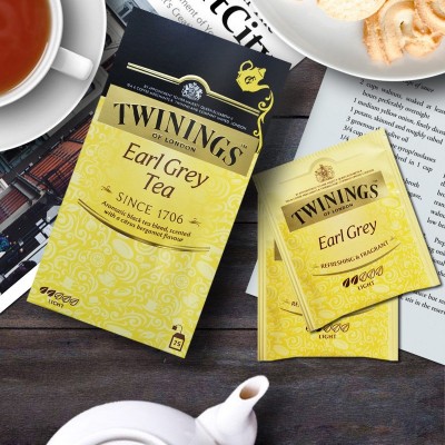 twinings川宁豪门伯爵红茶25片盒装50g茶叶英式红茶包临期可选图5