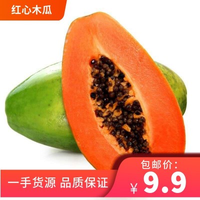 红心木瓜3/5/9斤当季新鲜新鲜热带水果现摘木瓜一件代发