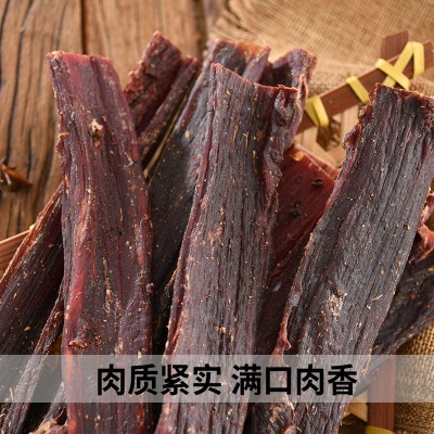 西藏特产手撕风干牛肉干熟食休闲零食批发厂家散装五香风干图4