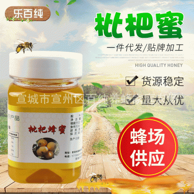 枇杷蜜蜂场直发 农场土蜂蜜现货 批发成熟蜂蜜土蜂蜜原蜜枇杷蜜