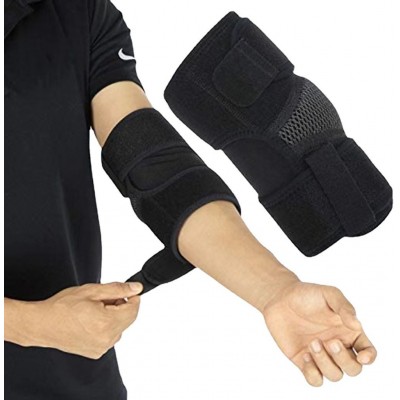亚马逊新款户外运动肘关节支撑套 氯丁橡胶透气运动护具 手臂护套
