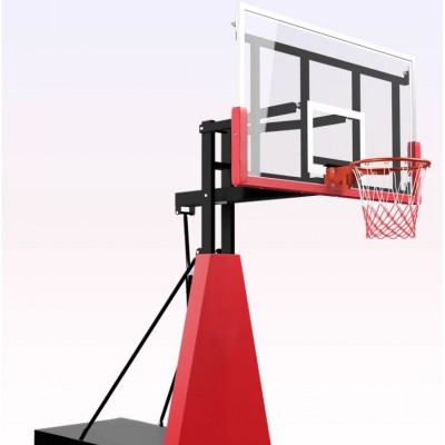 儿童升降室内外篮球架户外移动学生训练比赛标准篮球架子体育器材