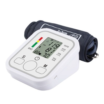 血压计医用级精准测量仪语音播报臂式家用检测血压仪出口外贸跨境