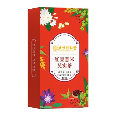 北京同仁堂内廷上用（兴安）红豆薏米芡实茶150克（5克/袋×30袋图1