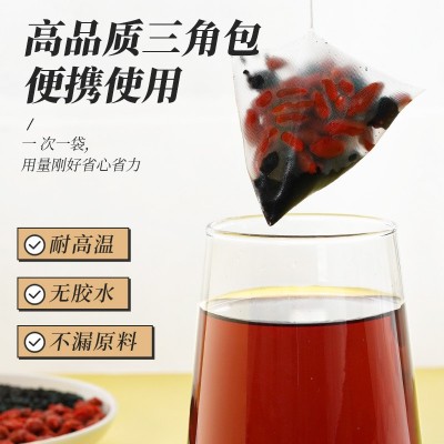 源头厂家批发韭菜籽桑葚枸杞茶 韭菜籽袋泡茶三角茶包组合茶代发图4